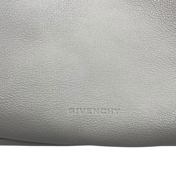 Givenchy Mediuum G Padlock Leather Hobo Bag Natural Beige Gold - Picture 9 of 16